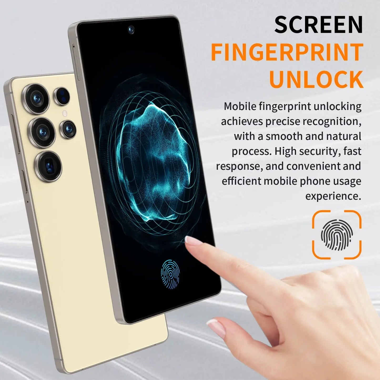 2025 High Quality For S26 Ultra 7.3 Inch LCD Smartphone Display Touch Screen Moblie Phones AMOLED Display Panel Dynamic - Irfan khan collection