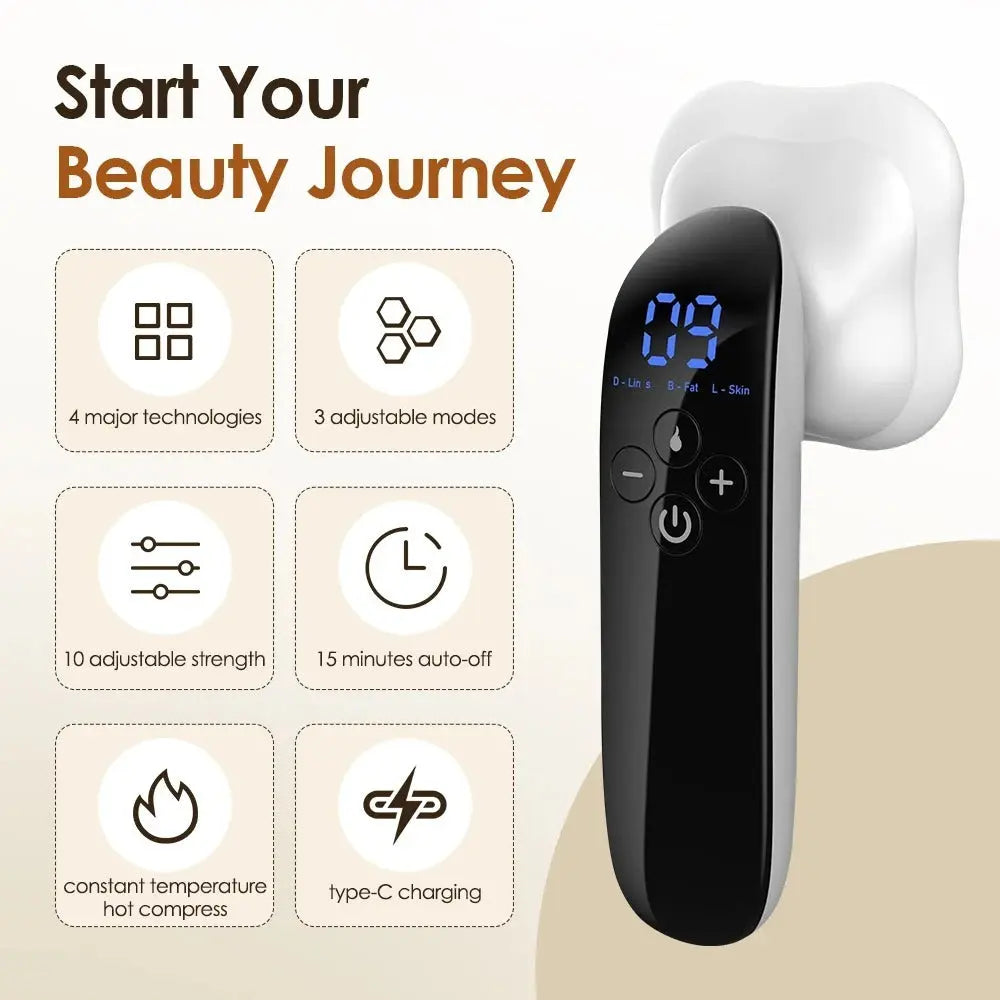 Amazon EMS Current Ultrasonic Fat Removal Machine SHEIN Massage Instrument Fat Burning Shaping TEMU Fat Dissolving Instrument Weight Loss Instrument - Irfan khan collection