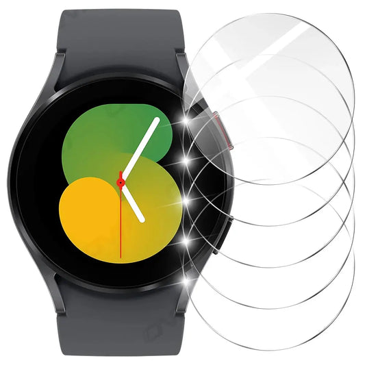 9H Tempered Glass for Samsung Galaxy Watch 7/6/5/4 40/44mm Classic 43/47mm Pro Screen Protector Anti-scratch Film Accessories - Irfan khan collection