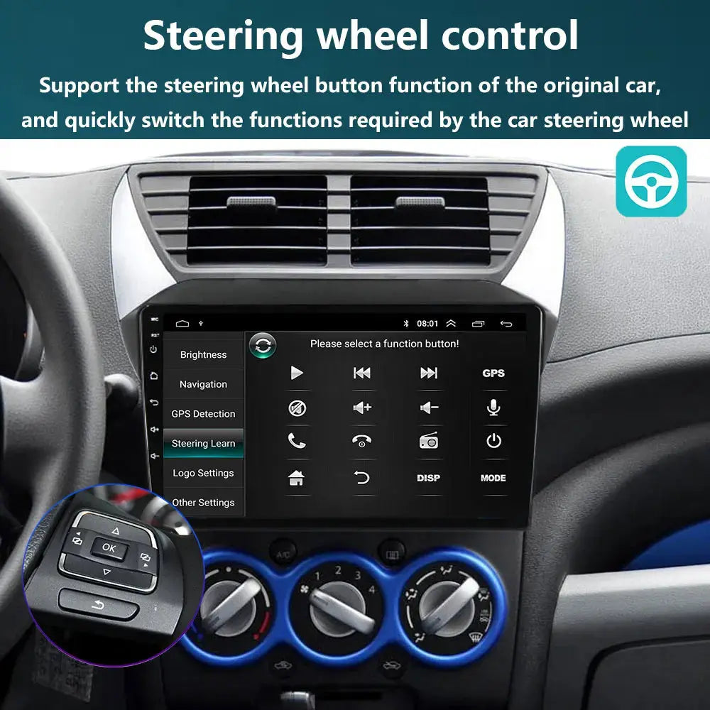 Android 12 2G+32G For Suzuki Alto 2009 2010 2011 2012 2013 2014 2015 2016 Multimedia Stereo Car DVD Player Navigation GPS Radio - Irfan khan collection