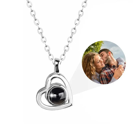100 Languages I Love You Necklace Nano Projection Customized Color Pictures Photo Love Europe And America - Irfan khan collection